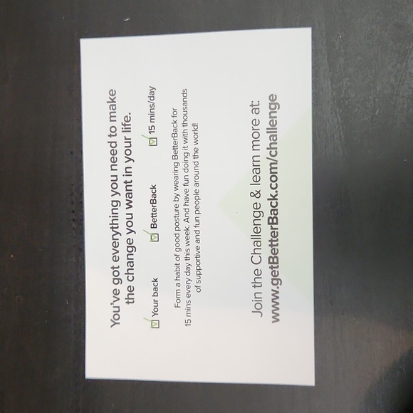 NWOT BetterBack Posture Correction Therarpy - Picture 4 of 6